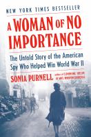 A Woman of No Importance A Woman of No Importance
