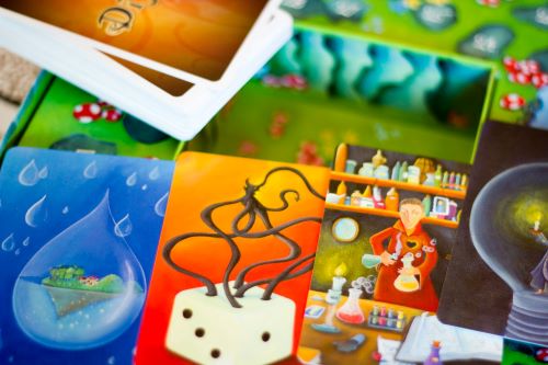 a selection of dixit cards