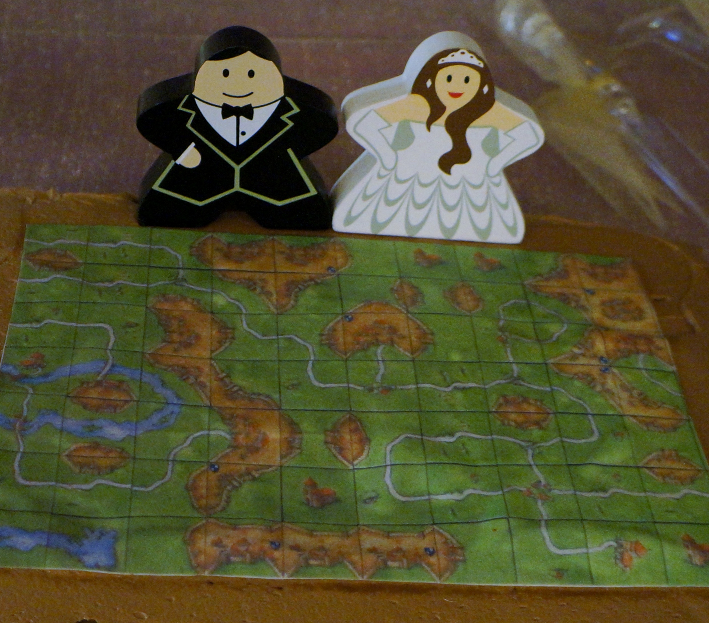 Carcassonne cake