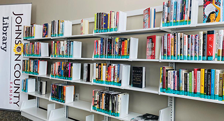 Incarcerated Services Library Shelves