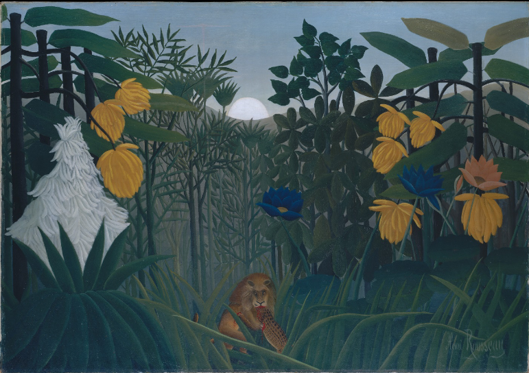 Rousseau's The Repast of the Lion
