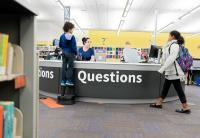 Questions desk Questions desk