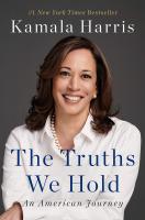 The cover of Kamala Harris' book "The Truths We Hold"