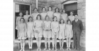 1931 Hickory Grove School girls' baseball team