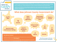 What does Johnson County Government do?