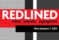 text says redlined: cities, suburbs, segregation; thru January 7 2023