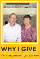 Foundation donors Chris Anderson and Lyn Buckley