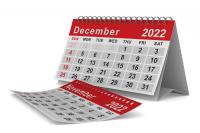 december 2022 calendar page