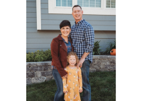 Kinsley and family portrait of kinsley riggs with her family