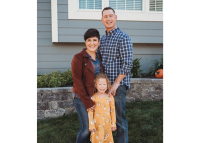 portrait of kinsley riggs with her family