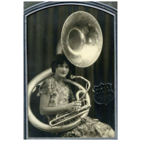 Woman with Tuba