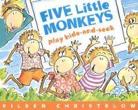Five Little Monkeys Play Hide and Seek running monkeys