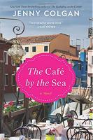 Cover of The Cafe By the Sea: shows scene of outdoor cafe seating in European village 