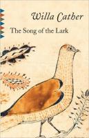Cover photo of the book The Song of the Lark