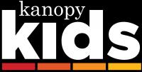 Kanopy Kids logo on black background