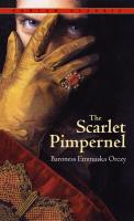 The Scarlet Pimpernel by Baroness Emmuska Orczy