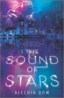 The Sound of Stars Abstract moody clouds surround a distant city skyline.