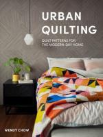 Book cover of Urban Quilting