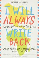 I Will Always Write Back by Caitlin Alfirenka & Martin Ganda