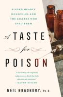 A TASTE FOR POISON by Neil Bradbury Cover of A TASTE FOR POISON by Neil Bradbury