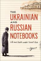 cover of The Ukrainian and Russian Notebooks by Igort