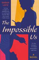 The Cover of IMPOSSIBLE US by Sarah Lotz The Cover of IMPOSSIBLE US by Sarah Lotz