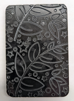 patterned plate with leaf pattern patterned plate with leaf patter