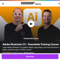 adobe illustrator udemy tutorial screenshot