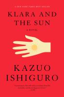 Klara and the Sun by Kazuo Ishiguro