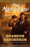 The Alloy of Law by Brandon Sanderson