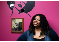 portrait of author Sheri Hall