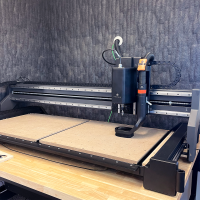 image of X Carve Pro CNC router in full room