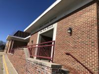 exterior of the Oak Park Library