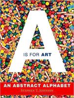 Cover of A is for Art by Stephen Johnson