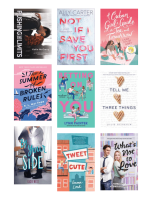 A collection of top ten teen romance book covers