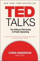 TED Talks TED Talks by Chris Anderson