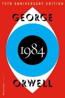 1984 book cover