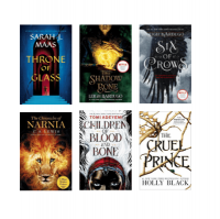 Book covers from a High Fantasy booklist