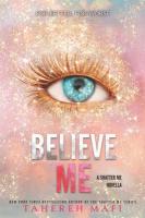 Believe Me Believe Me book cover