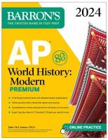AP World History Modern Premium 2024 AP World History Modern Premium 2024 by John McCannon