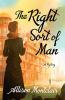 The Right Sort of Man The Right Sort of Man book cover. Woman with back to camera looking down a sunny street