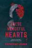 These Vengeful Hearts These Vengeful Hearts: A hand drawn illustration of a faceless woman. Her face is framed by blood red flowers and flowing detailed hair.