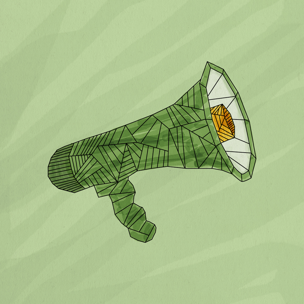 A Bullhorn icon